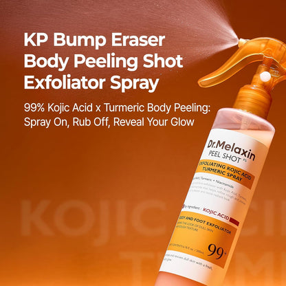 Kojic Acid Body Peeling Turmeric Spray